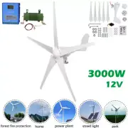 3000W Windgenerator Wind Turbine DC 12V/24V Wind&Solar MPPT Charge Controller