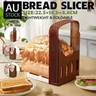 Bread Cutter Slicing Guide Slicer Cutting Loaf Toast Kitchen Tool Practical AU