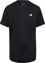 Mens Adidas Mens Tennis Club 3 Stripes tee S1807M503-P, Mens, Adidas Mens Tennis Club 3 Stripes tee, S1807M503