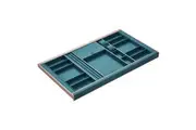 HIGOLD B Series Pull Out Accessories / Jewellery Storage Box - Fits 900mm Cabinet - Teal Finish