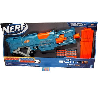Nerf ELITE 2.0 Turbine CS-18 motirzed blaster Hasbro 36 dart toy gun Sealed 21m