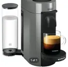 Nespresso Vertuo Plus Deluxe Coffee and Espresso Maker by De'Longhi, Matte Gray