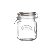 Kilner Square Clip Top Jar 1L - Robins Kitchen