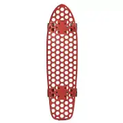 Lander King Red Rodeo 30 x 8" Complete Skateboard