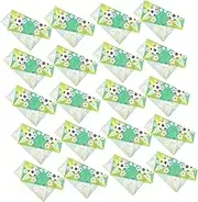 PACKOVE 20pcs Soccer Themed Party Napkins Football Print Tableware for Birthday Celebrations Sports Events Family Gatherings Camping Restaurants Excellent Absorbency Unique Design