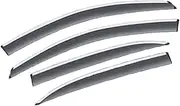Deflectors Compatible for Isuzu D-Max D Max DMax 2012~2018 Acessories Car Window Visor Rain Eyebrow Guards Auto Protector Cover 2017 2015