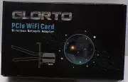 GLORTO PCIe WiFi Card Wireless Network Adapter FV-AX3000R