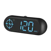 G9 Car HUD Head-up Display Car GPS Multi-function Speedometer Compass HD Head-up Display 360° Rotating Suction Fit All V