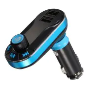 12-24V Dual USB Charger Wireless bluetooth Car Kit MP3 Player FM Transmitter AUX