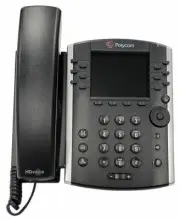 Polycom VVX 411 2200-48450-025 IP Phone 12-Line Business Media VoIP Gigabit NEW