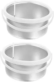 jojofuny 2pcs Nonstick Wax Melting Pot Safe Design Easy to Clean Lightweight Waxing Supplies for Salon Home Use Compatible with Various Wax Therapy Devices