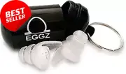 EGGZ Discreet Music Earplugs Premium Hearing Protection for Concerts & Musicians
