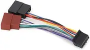 Harness Connector Adapter, Stereo Harness 16pin Port to Mini Iso 8pin Plug Wiring Cable Car Stereo Harness for Pioneer 2003-on