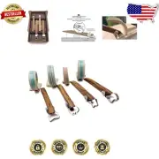 Adjustable Stainless Steel Clay Extruder - 4-Pack Pottery Tool Set Made in USA