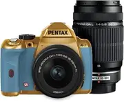 [Pentax] Digital SLR Camera K-r W Zoom Kit Gold/Aqua 101 K-rWZK GD/AQ101