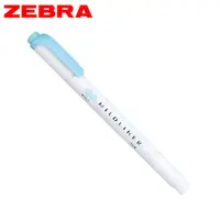 在飛比找誠品線上優惠-ZEBRA WKT7-M雙頭柔色螢光筆/ 藍色/ 3支1包