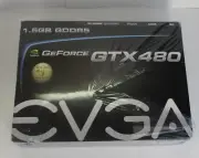 New - EVGA Nvidia GeForce GTX 480 1.5GB GDDR5 Graphics Card