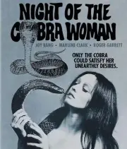 NIGHT OF THE COBRA WOMAN BLU-RAY NEW Scorpion Releasing Roger Corman