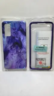 ESDOT Blue/Purple Water Fullbody Cellphone Case for Samsung Galaxy S20 FE
