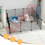 6/8/10/12 Panel Pet Playpen Dog Puppy Exercise Cage Enclosure Fence Cat Play Pen