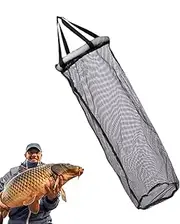 Fishing Basket, Floating Fishing Net | Fish Cage, Folding Floating Fishing Cork, Portable, Quick Drying for Storage Bait Crab Minnow