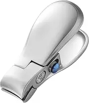 Nail Clippers Set with Nail File 14mm Wide Jaw Opening Ultra Sharp Sturdy with Case for Thick Nails