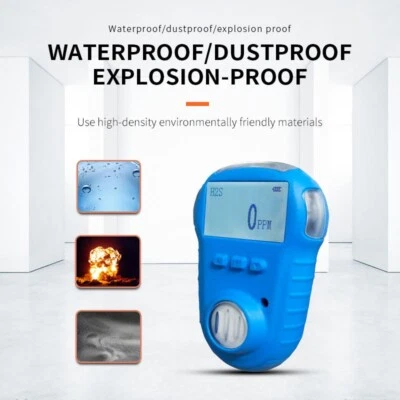 Portable Carbon Monoxide Gas Leak Alarm CO Gas Detector With Range 0-2000PPM