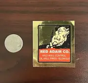 Red Adair Oil Well Blowouts Firefighting Hard Hat Sticker