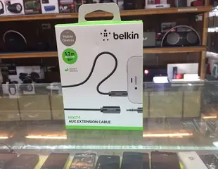 視聽影訊 BELKIN 3.5mm 音源 耳機 aux 延長線 1.2M 黑色