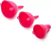 Fox Run Set of 3 Silicone Canning Funnels