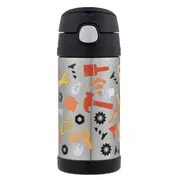 Thermos FUNtainer Vacuum Insulated Drink Bottle 355ml - Construction Zone