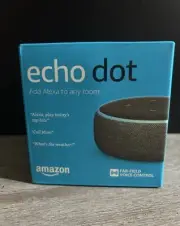Amazon Echo Dot (3rd Generation) Smart Speaker - Charcoal New