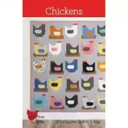 Chickens Quilt Pattern by Cluck Cluck Sew Tracked Post Quilting Sewing