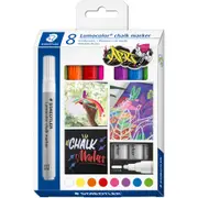 Staedtler Lumocolor Chalk Marker 8 Pack