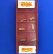 10pc SANDVIK COROMANT N151.3-265-25-4G Carbide Grooving Insert; 225Machinist