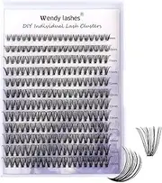 DIY Eyelashes 30D Lashes Cluster C/D Curl Individual Lashes 8-16mm Mixed Length Lashes Cluster Comfortable Reusable Eyelash for Beginners(30D-D,8-16mm Mixed)