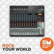Behringer XENYX QX2222USB Mixer Small Format 22 Input w/Multi FX Audio Interface