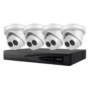 HILOOK by HIKVISION 4 x 6mp Security IP Camera 4CH 4 Channel NVR WD HDD 3TB KIT