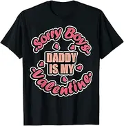 [X.Style] Kids Valentines Day Tee Outfit for Baby Girl Toddler Little ds547 T-Shirt (M) Black