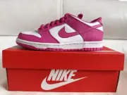 Sz 4.5Y/6Y/7Y Nike Dunk Low Active Fuchsia Pink White FJ0704-100