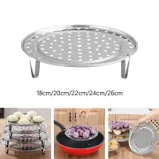 Steamer Rack Bread Salad Baking Steamer Insert Stainless Steel Dumpling Steamer