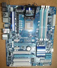 在飛比找Yahoo!奇摩拍賣優惠-故障品主機板 技嘉GA-P55A-UD3P LGA1156 