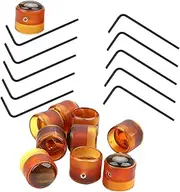 Levemolo 10 Pack Electric Guitar Knobs Volume Control Replacement Parts for Guitar Repair