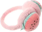 [CATIEBYE] Cute Cartoon Pattern Earmuffs Soft Winter Warm Ear Covers for Girls Boys