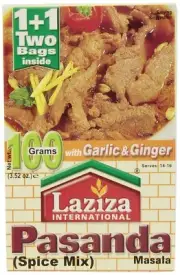 Laziza Pasanda Masala, 100-Gram Boxes (Pack of 6)