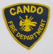Cando North Dakota Fire Dept Patch