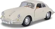 Bburago Porsche 356B Coupe 1963 Scale Diecast Car Vehicle, 1:24