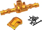 RC Axis Shell RC Model Vehicle Parts Replacement for Assembly Cover Cover Accessories for R1001 1/10 Skala RC Car Vehicles Trucks, Gold, Rear Axle Shell