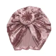 Headwraps with Bowknot Beanie Cap Headwrap for Baby Toddler Newborn 0-1Years