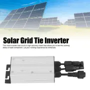 MPPT Solar Grid Tie Inverter Pure Sine Waving Aluminium Alloy Micro Solar Grid T